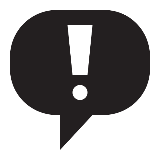 Résultats de recherche d'images pour « exclamation bubble »